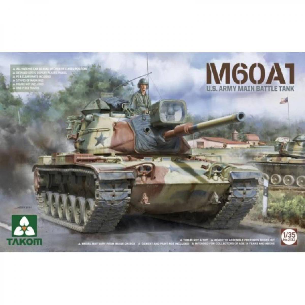 Takom - Maquette Char M60a1 U.s. Army Main Battle Tank - Chars