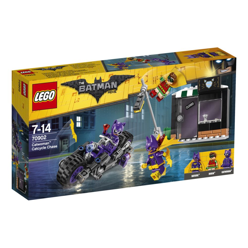 Lego - La poursuite en catmoto de Catwoman™ - 70902 - Briques Lego