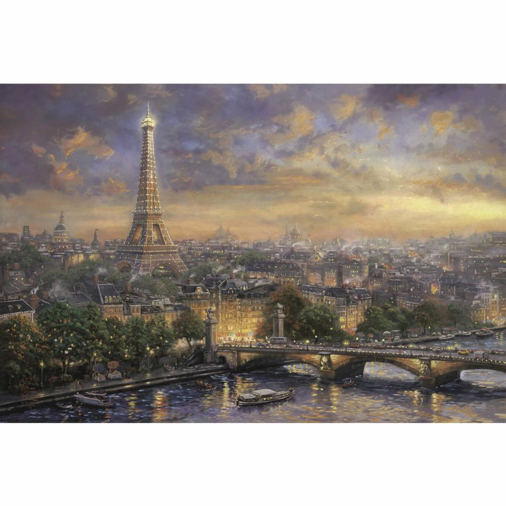 Schmidt - Puzzle 1000 pièces : Paris : la ville de l'amour - Animaux
