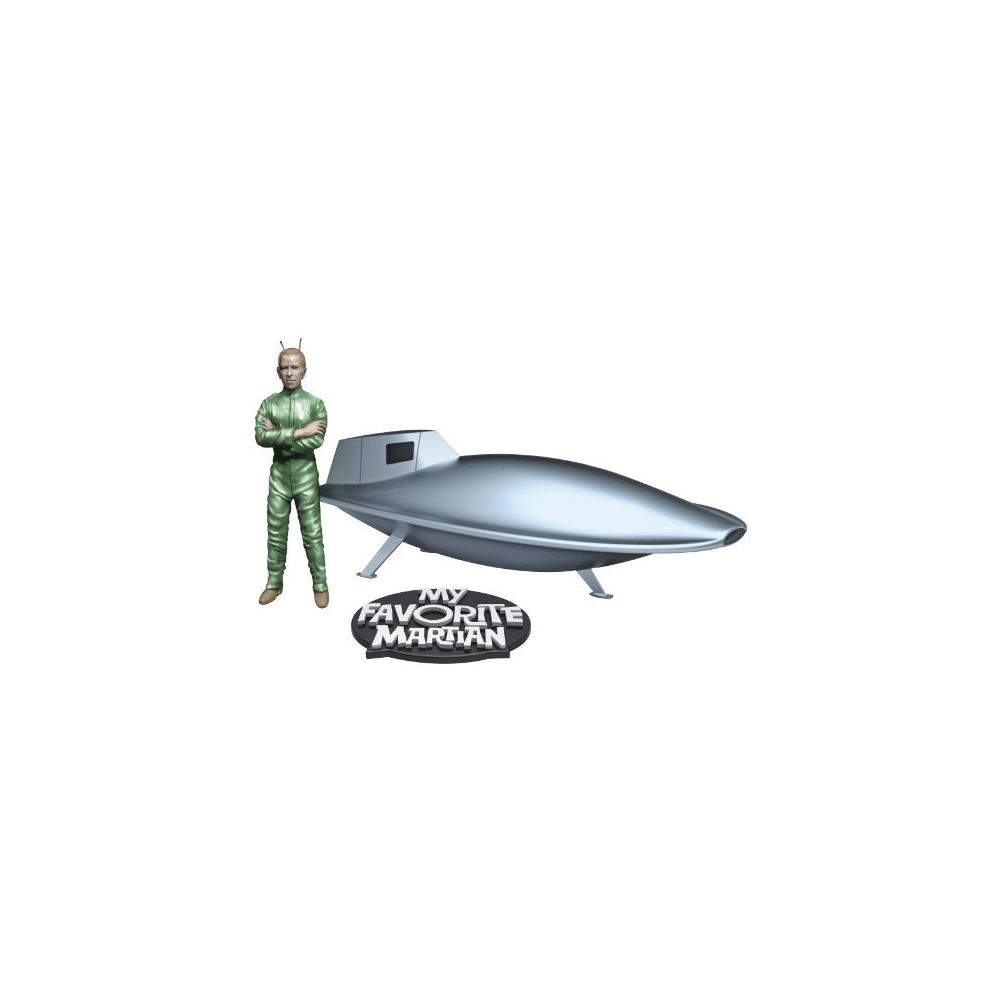 Pegasus Hobbies - Pegasus Hobbies My Favorite Martian Spaceship And Uncle Martin Model Kit - Figurines militaires