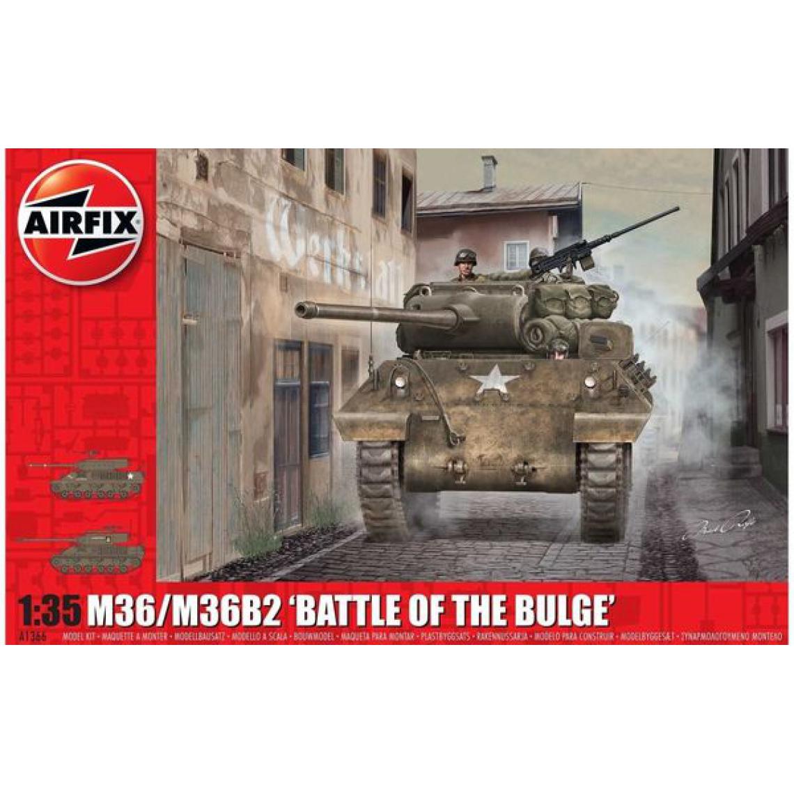 Airfix - M36/M36B2 "Battle of the Bulge" - 1:35e - Airfix - Voitures RC