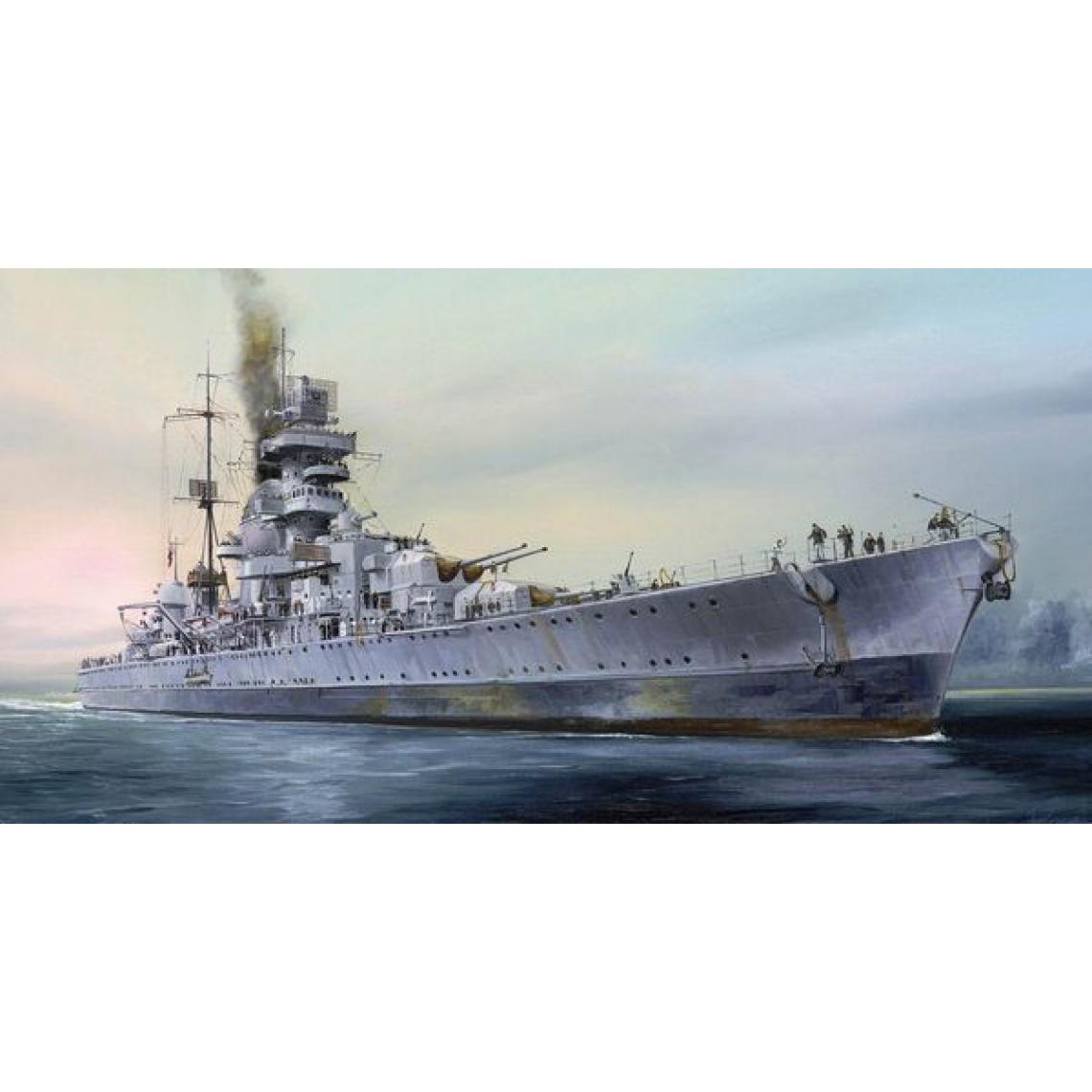 Trumpeter - German cruiser Prinz Eugen 1945 - 1:700e - Trumpeter - Accessoires et pièces