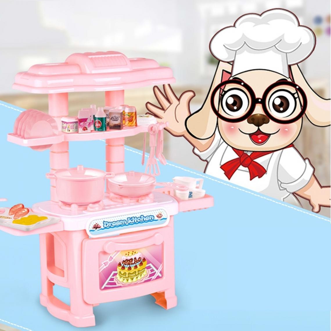 Wewoo - Jeux Jouets Famille Rôle Jouet Simulation Fournitures de cuisine Vaisselle Table, Set - Jeux d'adresse