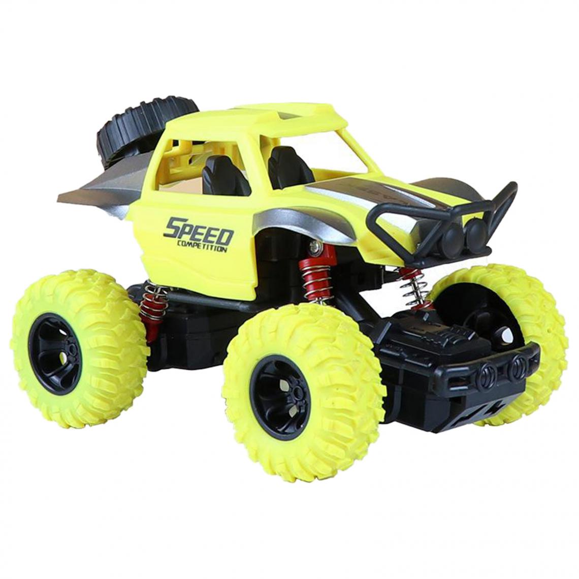 marque generique - Pull Back Car Toy Friction Powered Inertial Off Road Race Car Model Bleu - Accessoires maquettes