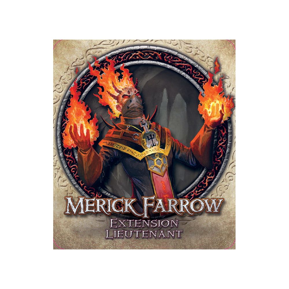 Edge - Jeux de société - Descent Seconde Edition - Extension Lieutenant : Merick Farrow - Jeux de stratégie