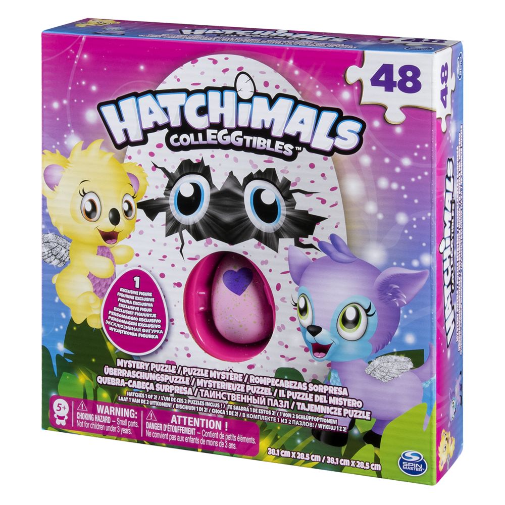 Spin Master International - PUZZLE 48 PIECES AVEC FIG EXCLUE Hatchimals - 6039460 - Animaux