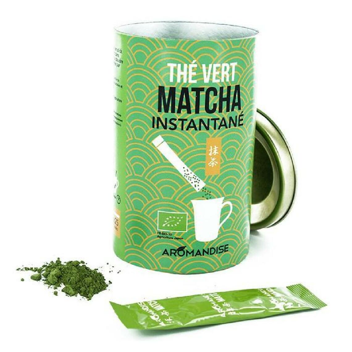 Aromandise - Thé vert Matcha instantané en sticks - Kits créatifs