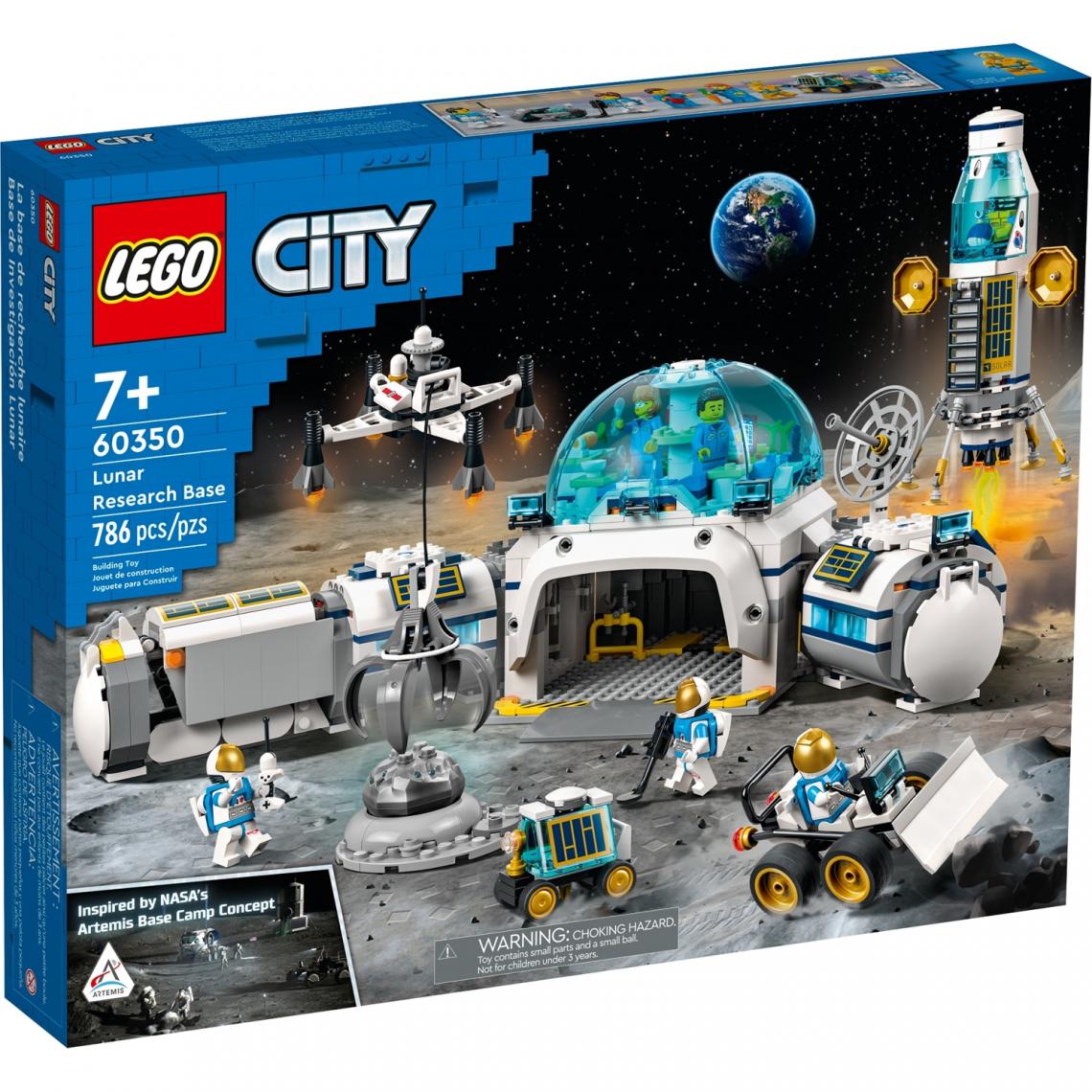 Lego - Lego 60350 - City La base de recherche lunaire - Briques et blocs