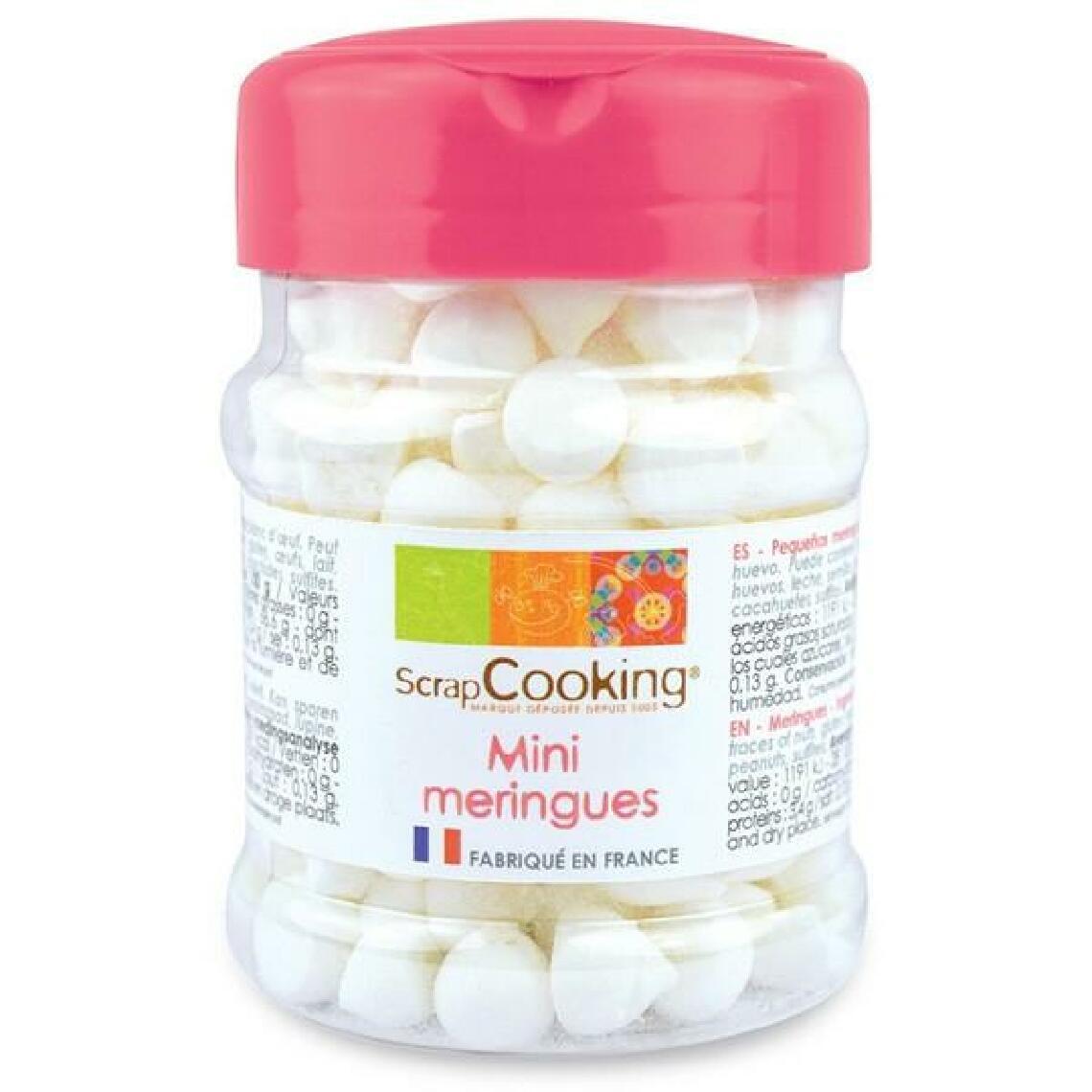 Scrapcooking - Mini meringues blanches 35 g - Kits créatifs
