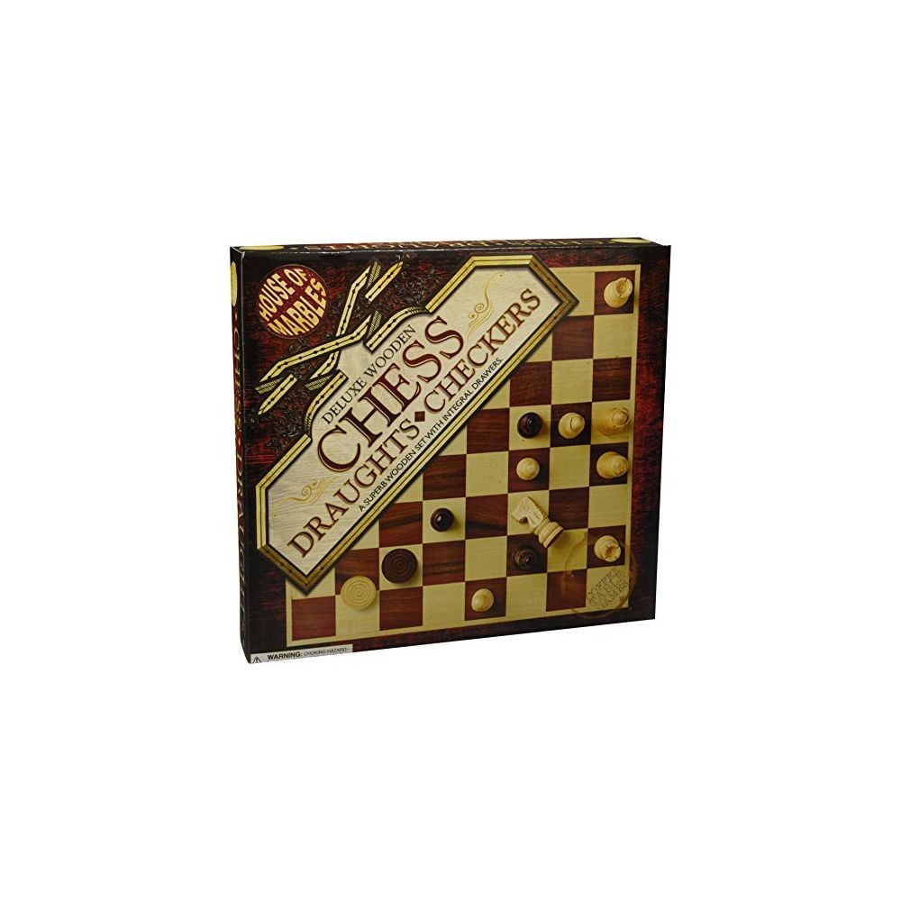 House Of Marbles - House of Marbles Chess/Draughts Set - Jeux de cartes