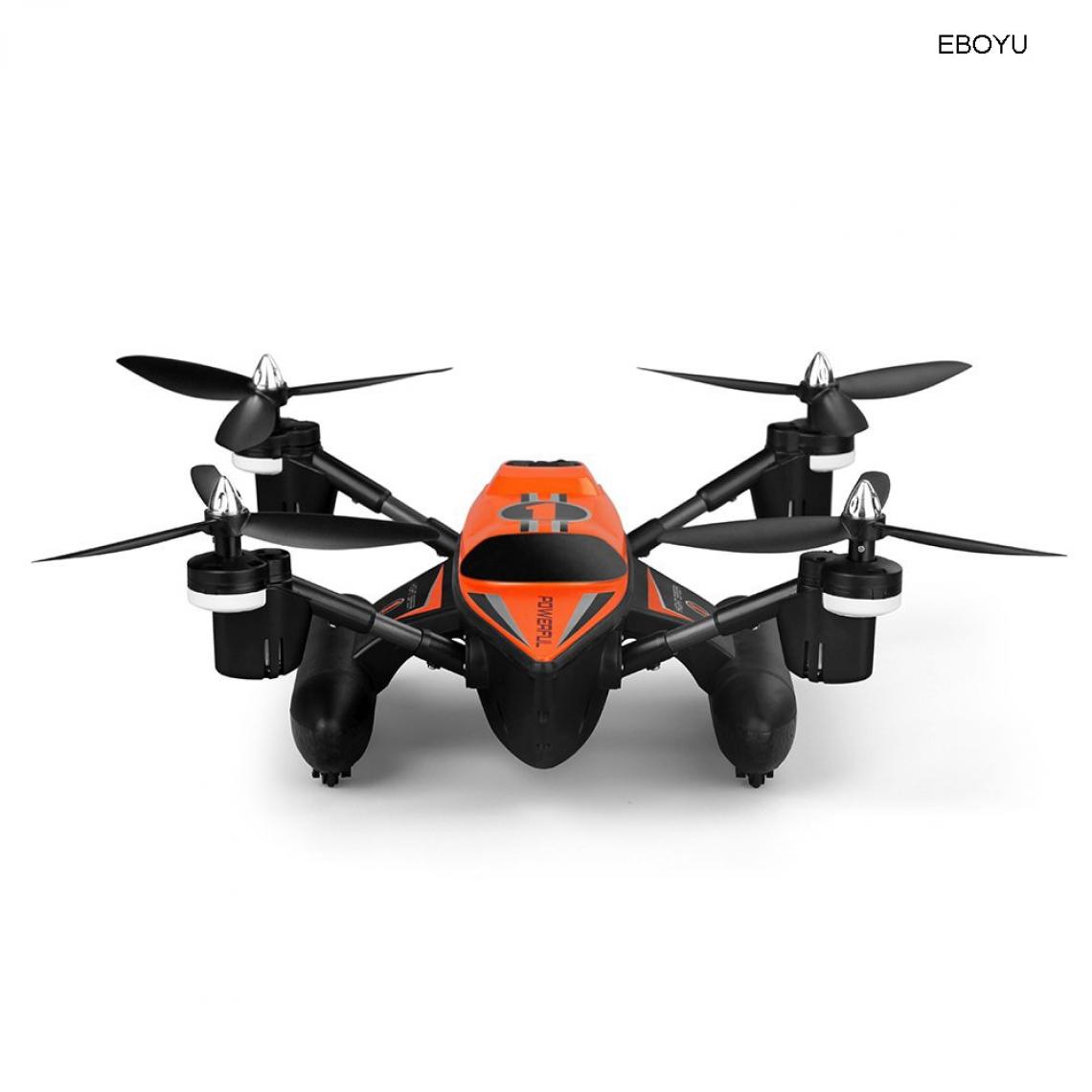 Universal - Q353 rapide rapide 2.4G 6 axes gyro air terre eau RC quadcopter mode sans tête une clé fermeture/retour RTF RC Drone | Drone | Quadcopter Drone(Le noir) - Hélicoptères RC