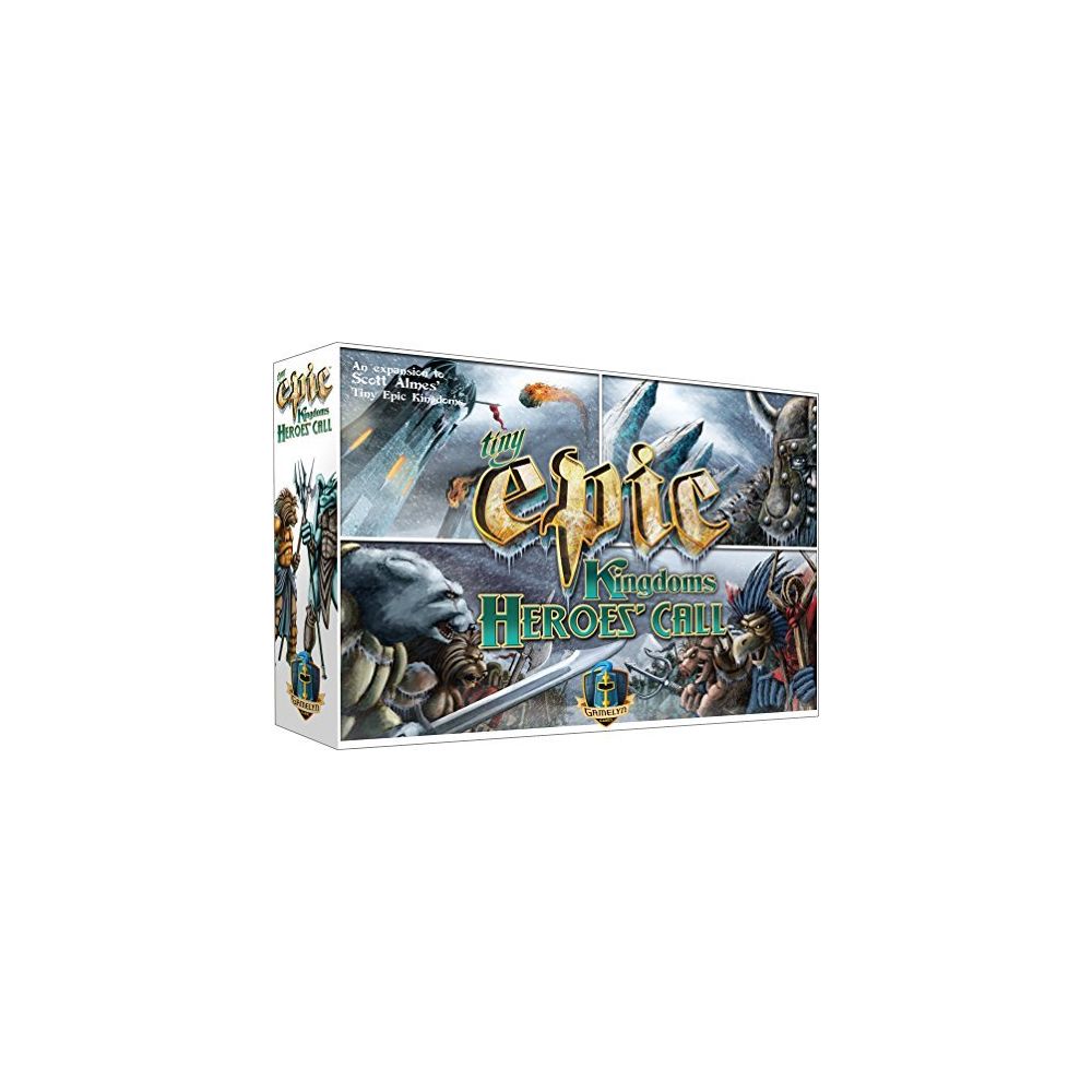Gamelyn Games - Tiny Epic Kingdoms Heroes Expansion Board Game A Small Box 4X Fantasy Game of Heroes - Jeux de cartes