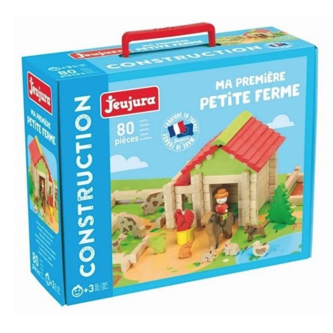 Jeujura - JeuJura Ma Premiere petite ferme 80 pieces - Briques et blocs