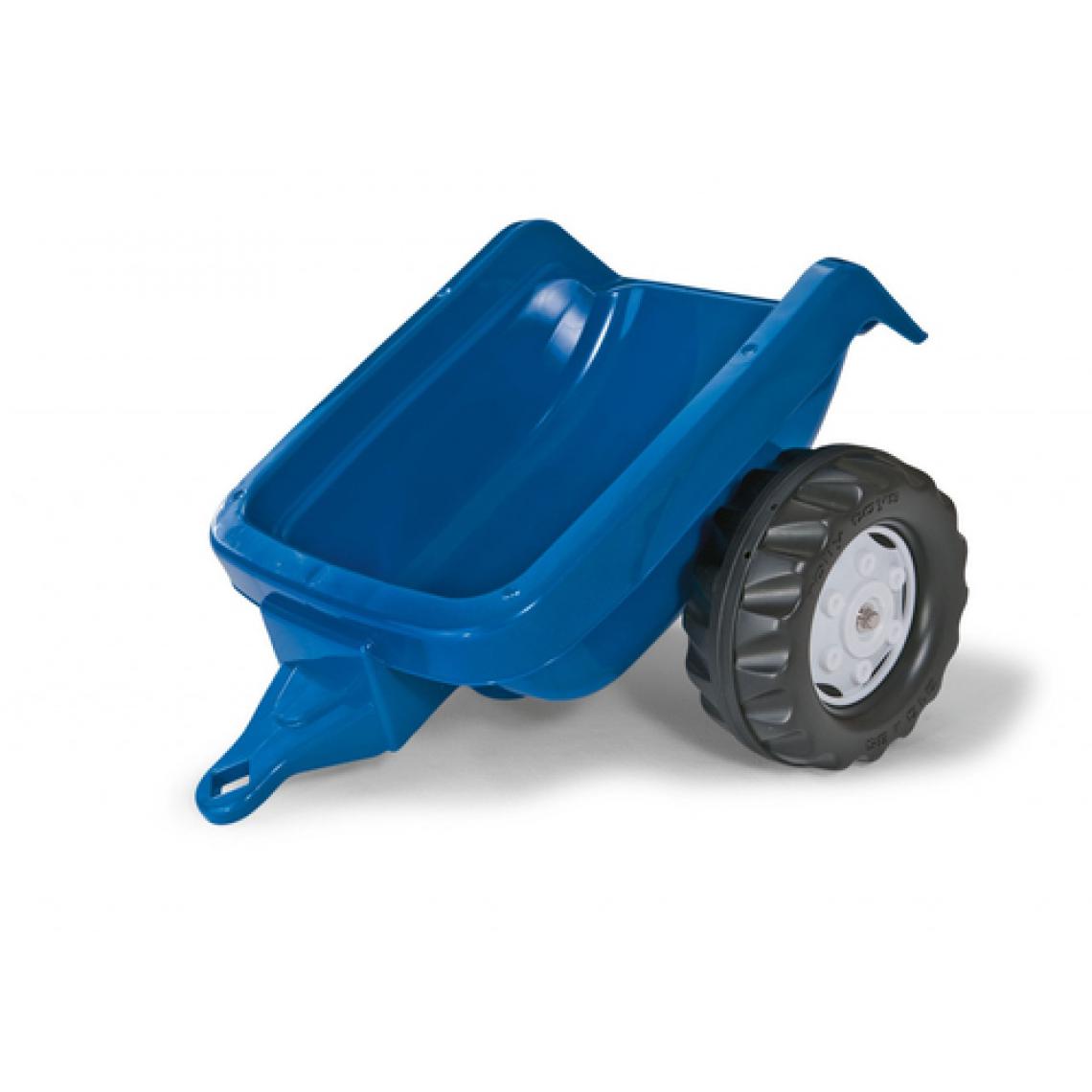 Rolly Toys - Rolly Toys Remorque pour Tracteur Bleue - Véhicule à pédales
