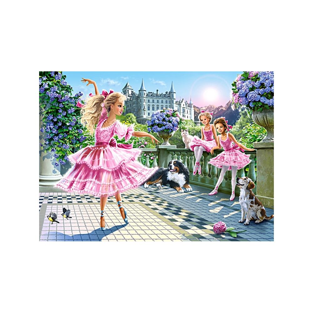 Castorland - Puzzle 180 pièces : Danseuses de ballet - Animaux