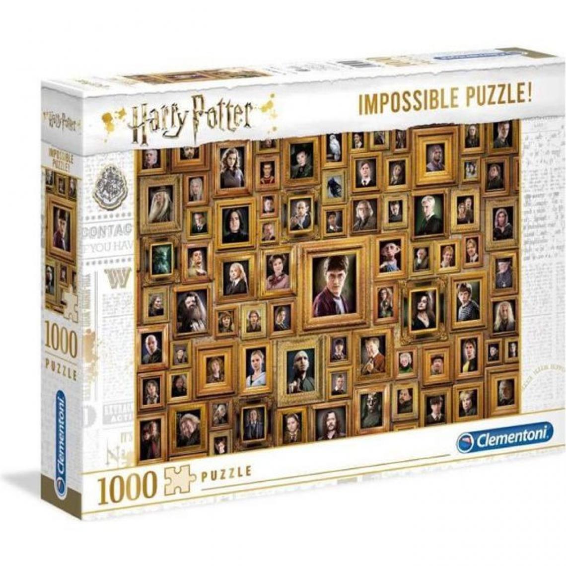 Clementoni - PUZZLE Impossible 1000 pieces - Harry Potter - Animaux