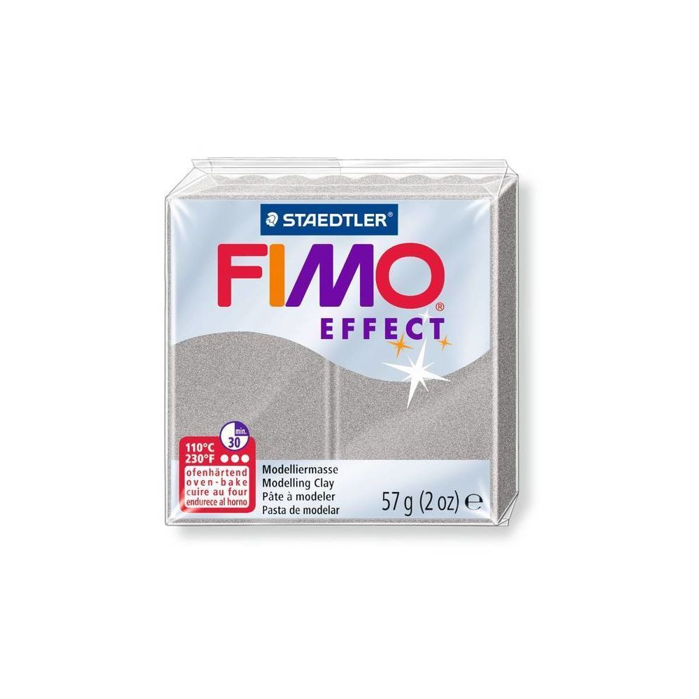 Fimo - Pâte Fimo 57 g Effect Gris clair perle (nacré) 8020.817 - Fimo - Modelage