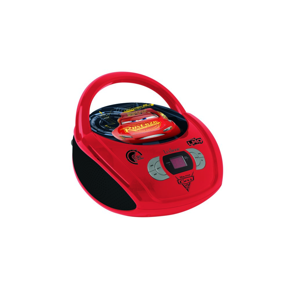 lexibook - Radio CD Boombox - RCD108 Rouge - Radio, lecteur CD/MP3 enfant
