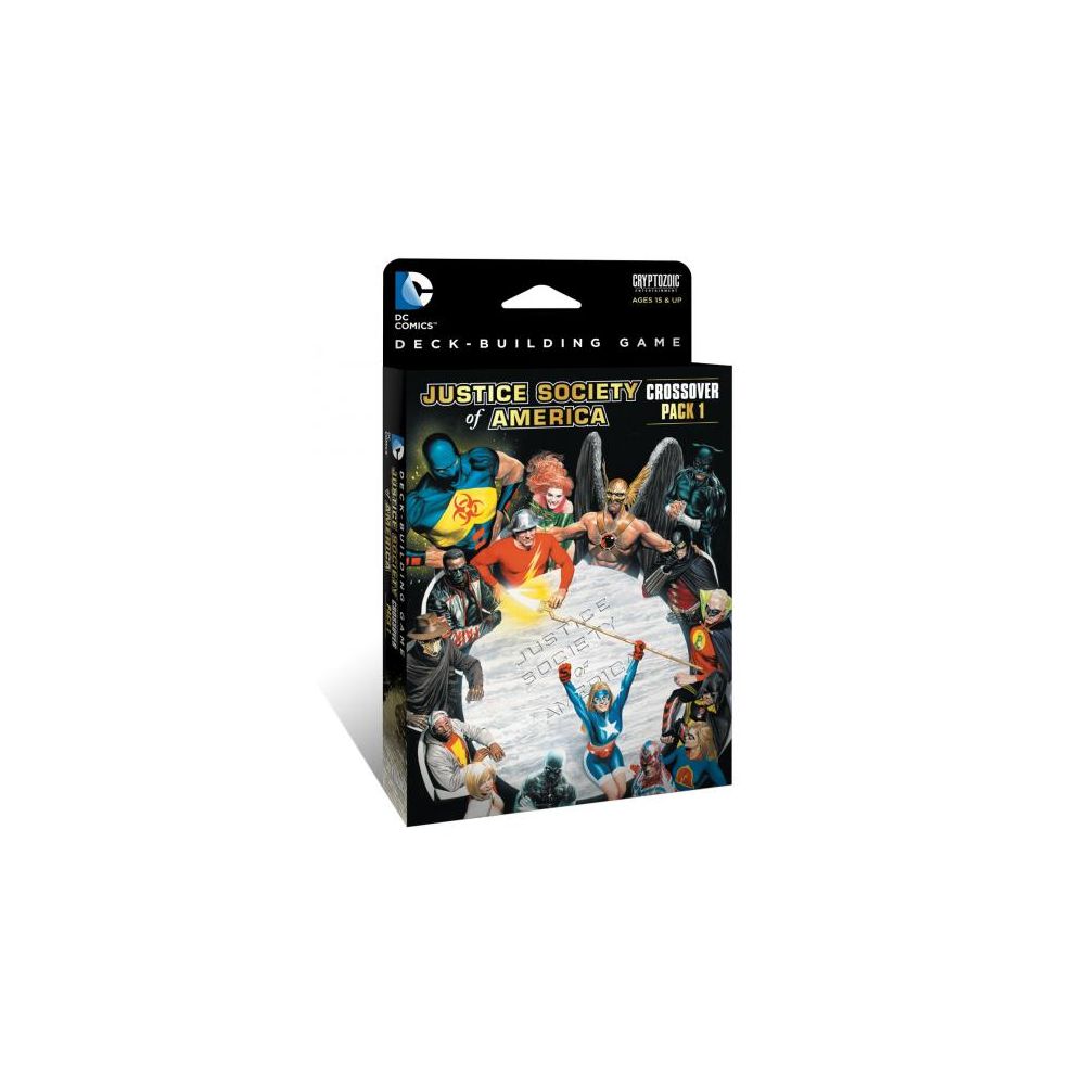 Cryptozoic - Jeux de société - Dc Comics Deck-Building Games: Justice League Of America Pack 1 - Jeux de stratégie