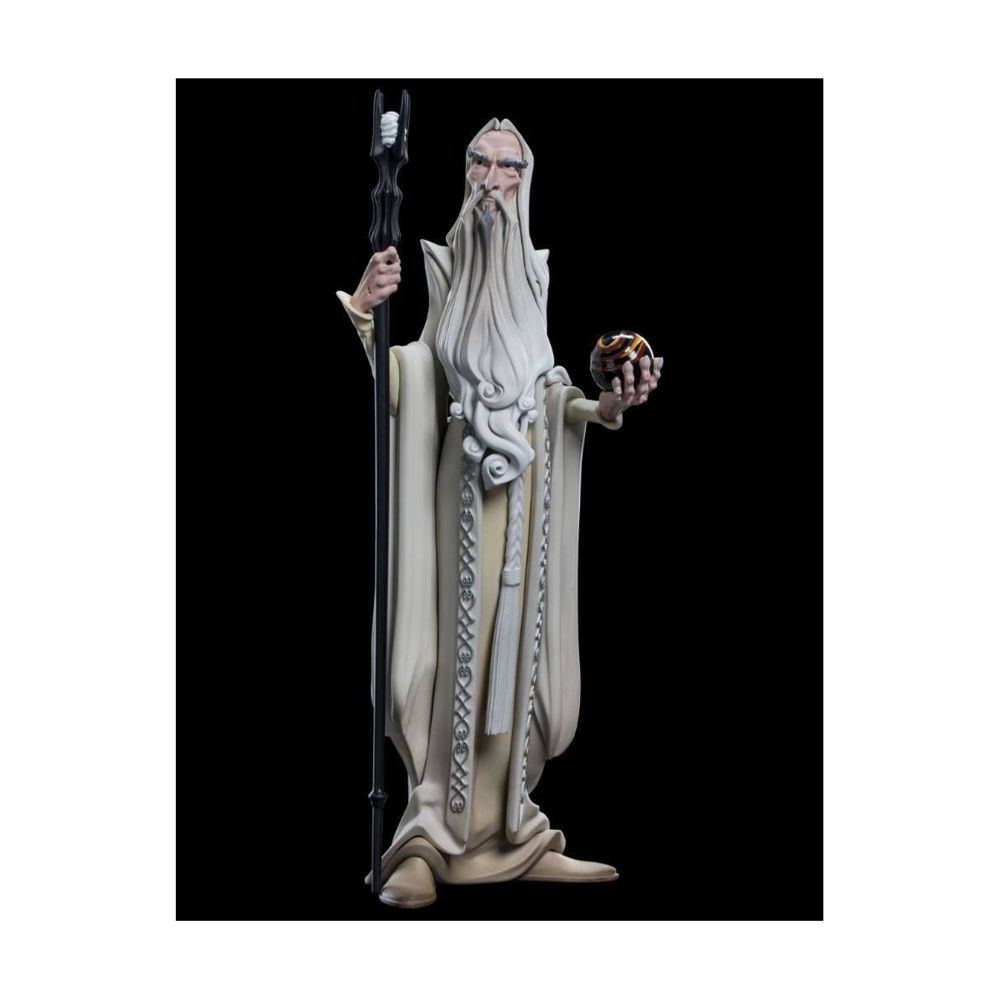Weta Collectibles - Le Seigneur des Anneaux - Figurine Mini Epics Saruman 17 cm - Films et séries