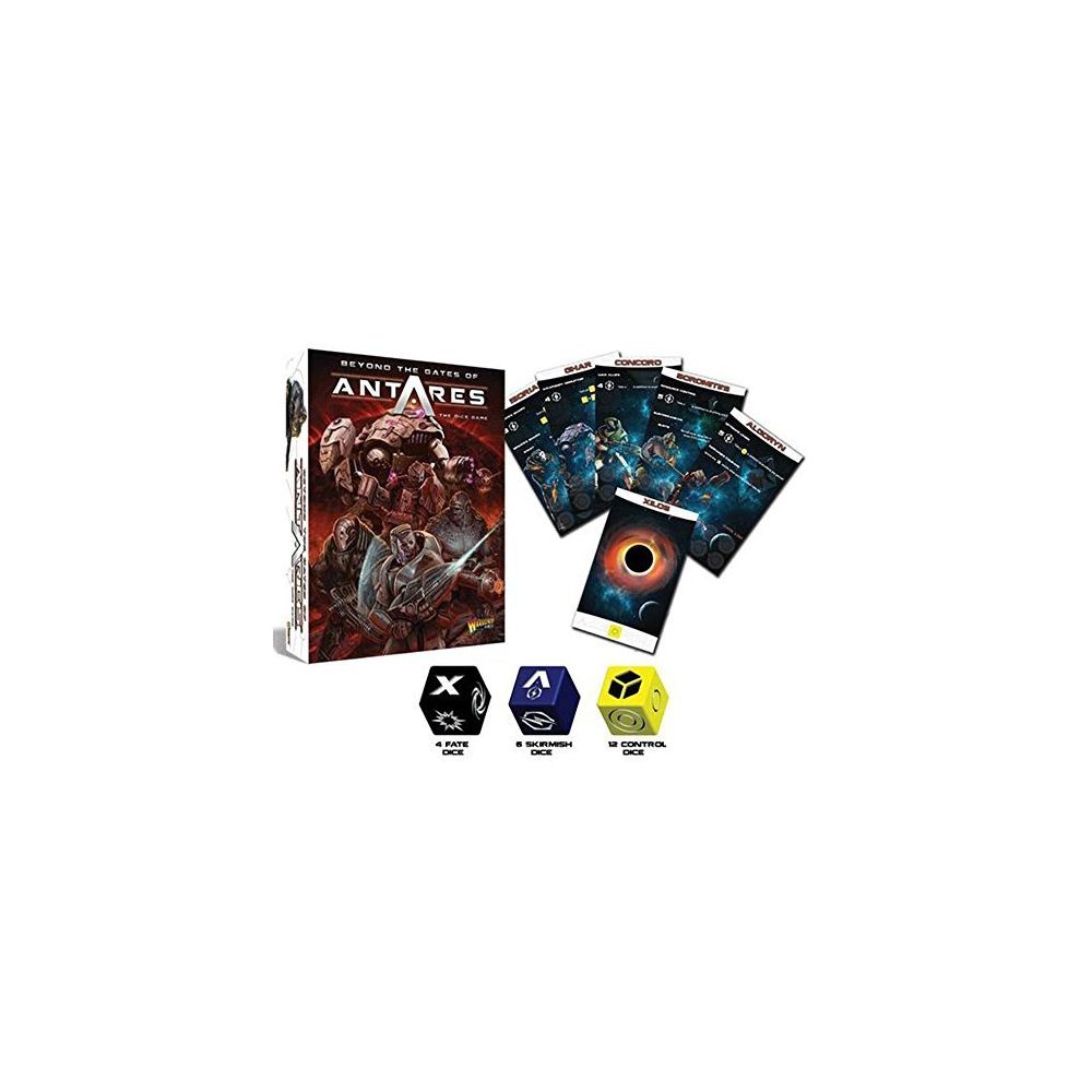 Warlord Games - Warlord Games: Beyond The Gates of Antares Dice Game 50261001 - Carte à collectionner