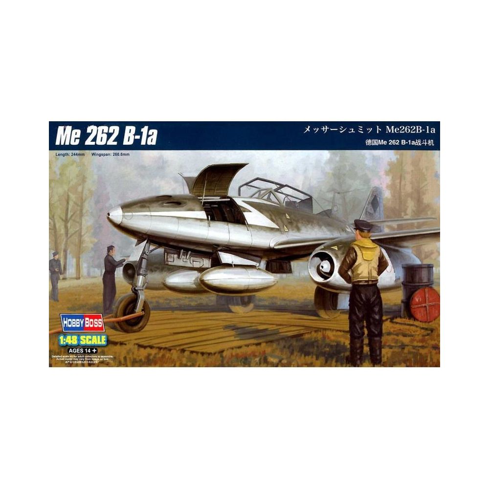 Hobby Boss - Maquette Avion Me 262 B-1a - Avions