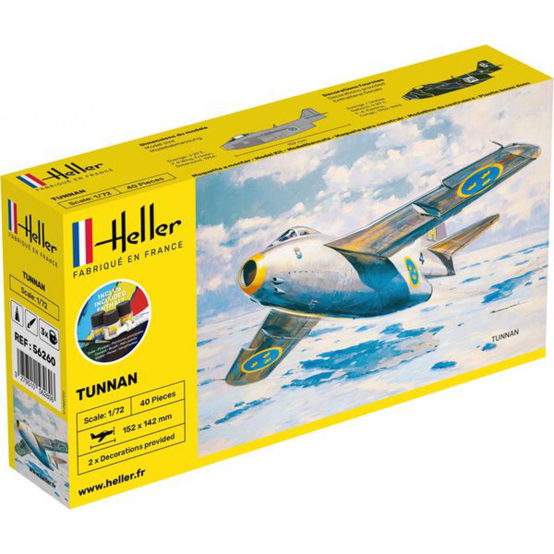 Heller - Starter Kit Tunnan - 1:72e - Heller - Accessoires et pièces