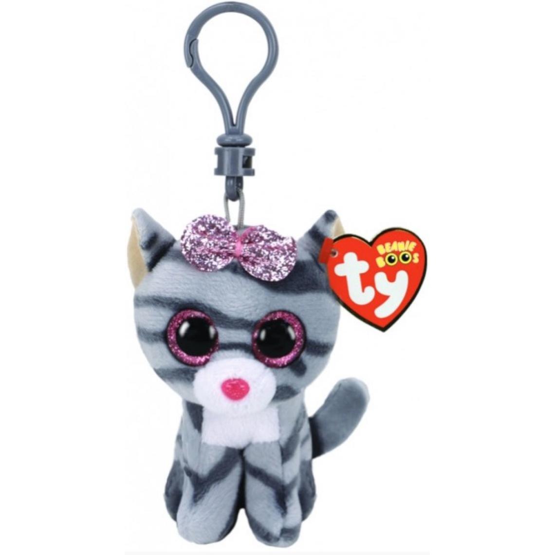Ty - Ty Beanie boos Clip Kiki le chat - Peluches interactives