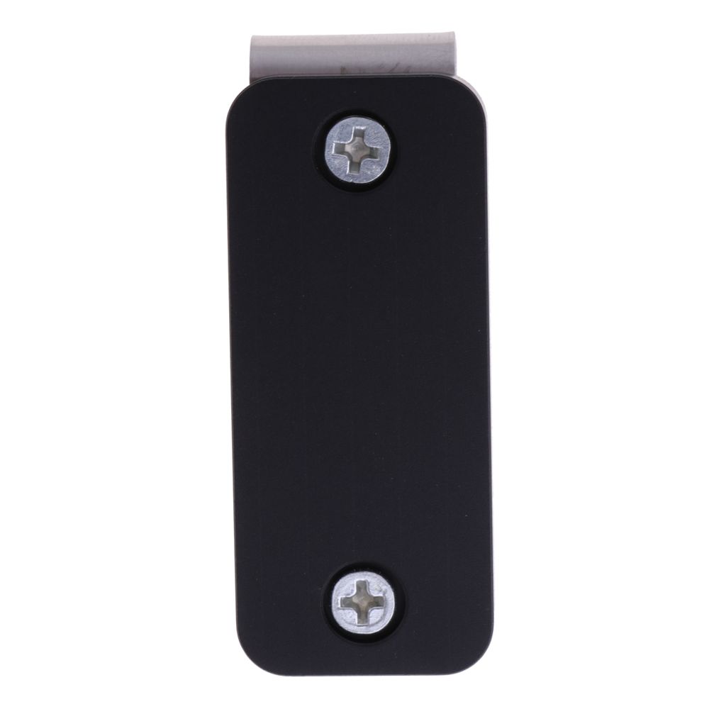 marque generique - clip ceinture en aluminium portable craie pour queue de billard billard billard noir - Accessoires billard
