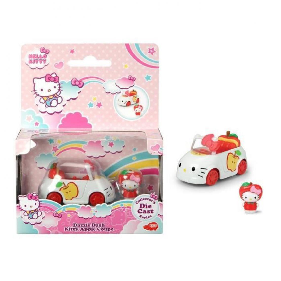 Simba Dickie Group - HELLO KITTY Voiture Pomme + 1 figurine - Films et séries