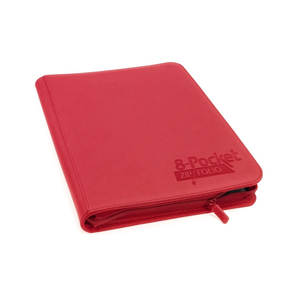 Ultimate Guard - Ultimate Guard - 8-Pocket ZipFolio XenoSkin Rouge - Jeux de cartes