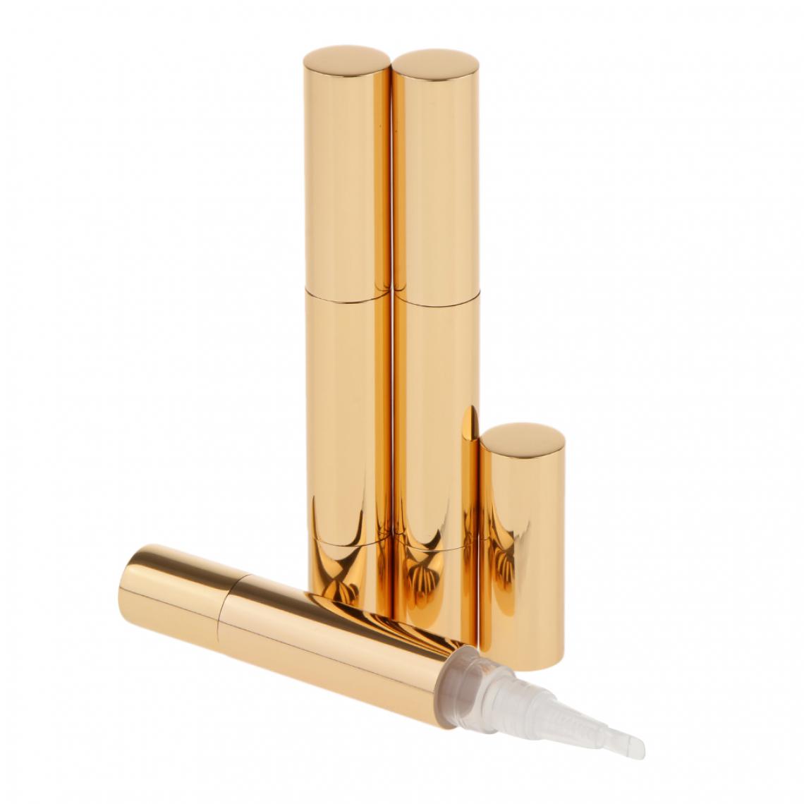 marque generique - 3pcs 5 ml vide stylo twist tubes cosmétiques récipient brillant à lèvres rechargeable flacons clair - Maquillage et coiffure