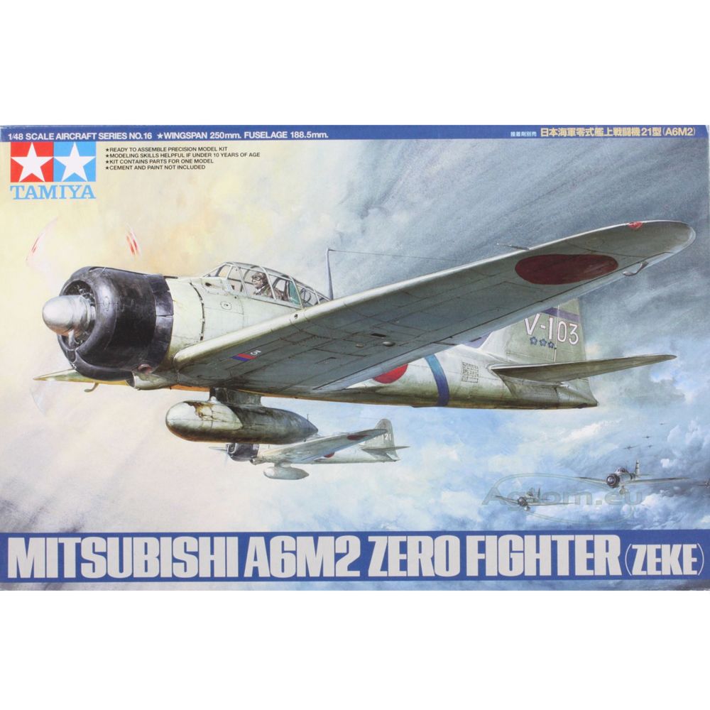 Tamiya - Maquette avion : A6M2 Type21 Zero Fighter (ZEKE) - Avions
