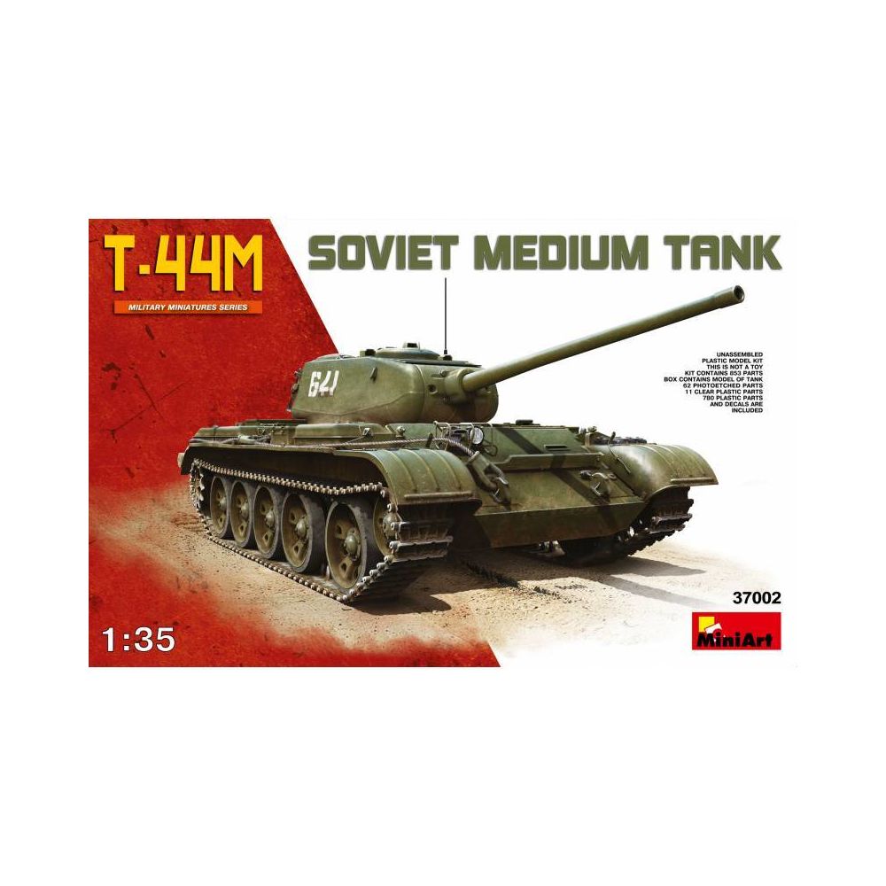 Mini Art - Maquette Char T-44m Soviet Medium Tank - Chars
