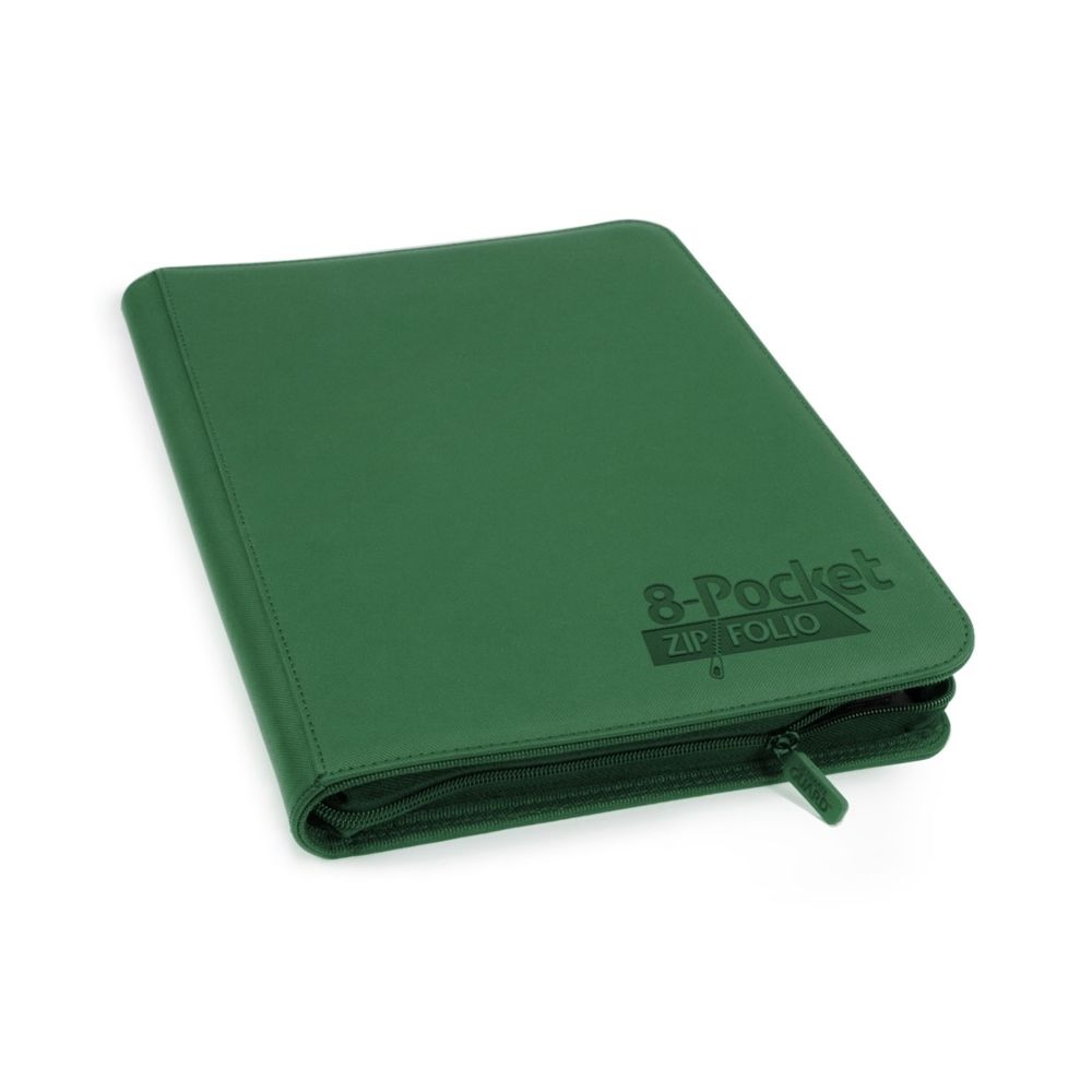 Ultimate Guard - Ultimate Guard - 8-Pocket ZipFolio XenoSkin Vert - Jeux de cartes