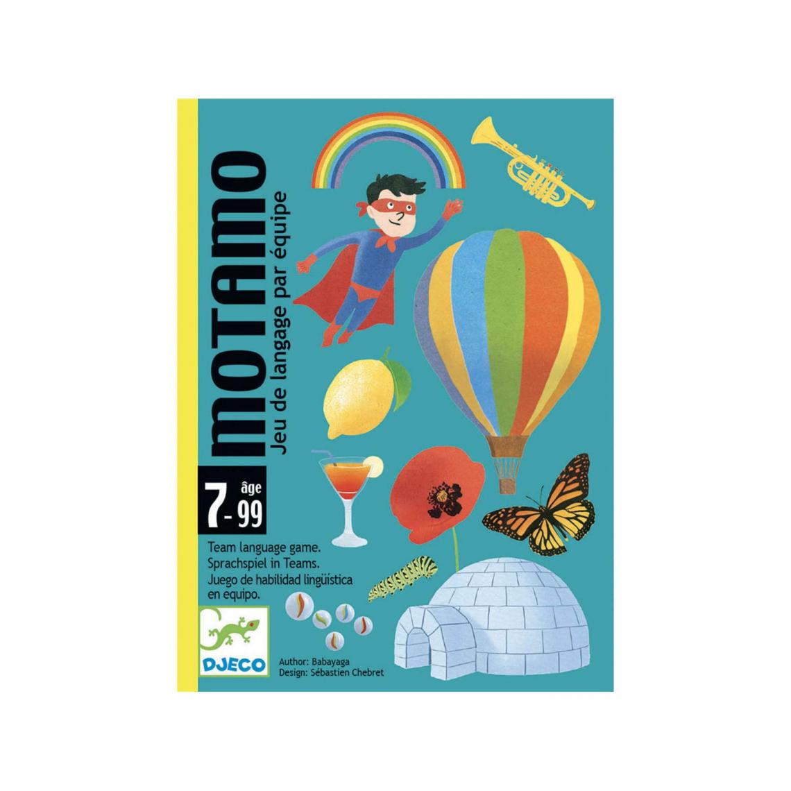 Djeco - Djeco DJ05095 - Jeux de cartes MotaMo - Films et séries