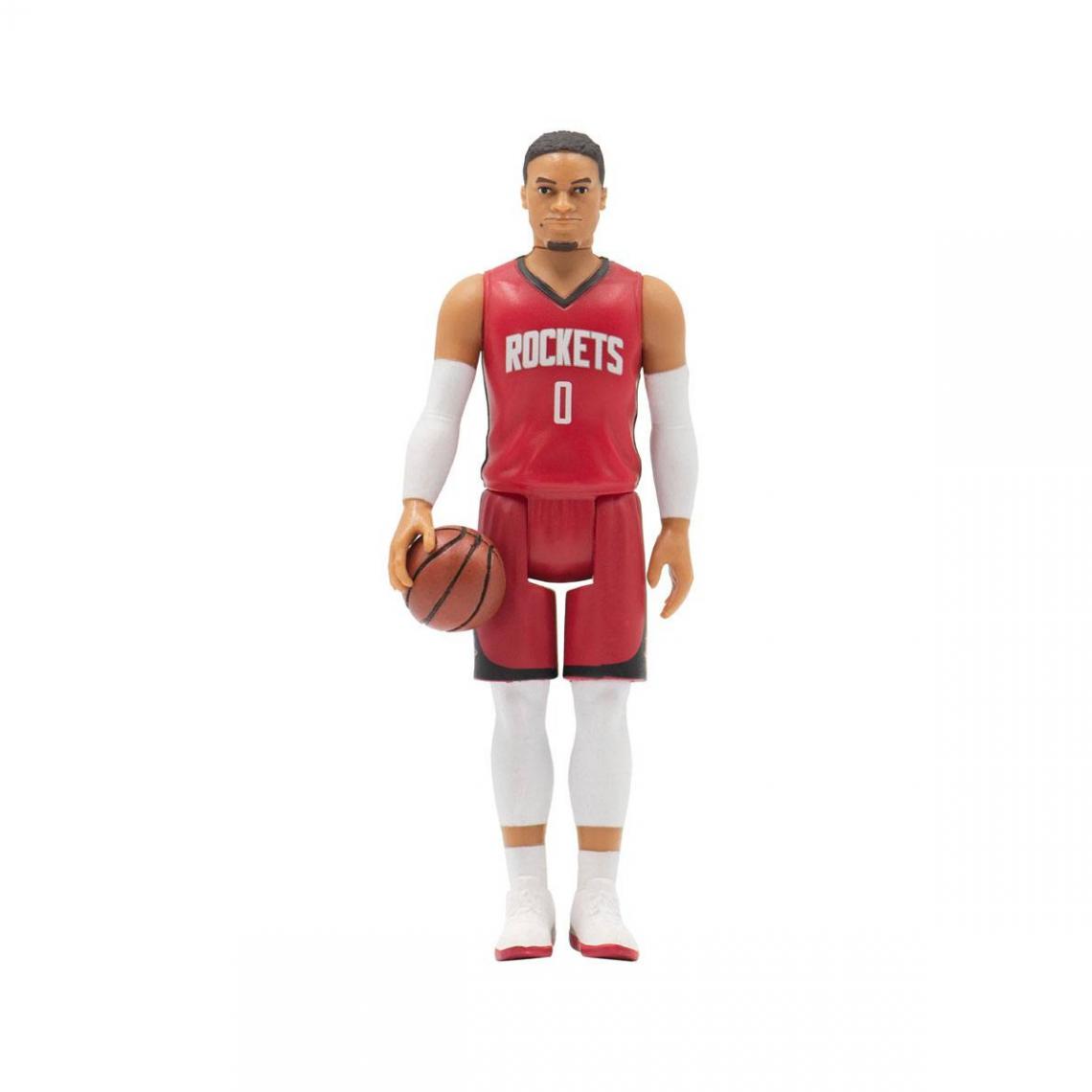 Super7 - NBA - Figurine ReAction Russell Westbrook (Rockets) 10 cm Wave 1 - Mangas