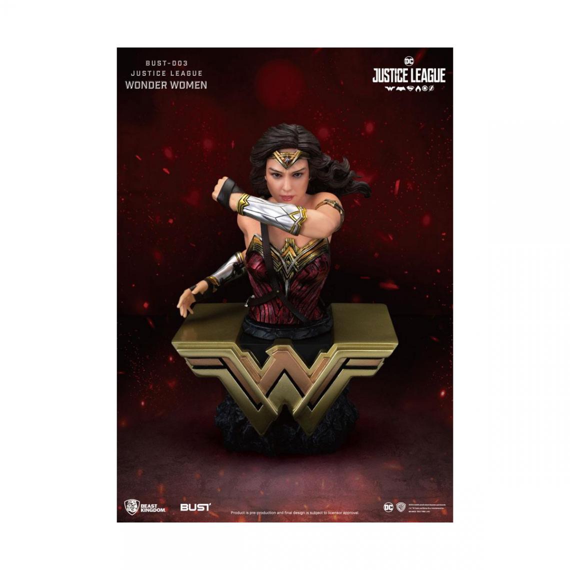 Beast Kingdom Toys - Justice League - Buste Wonder Woman 15 cm - Films et séries