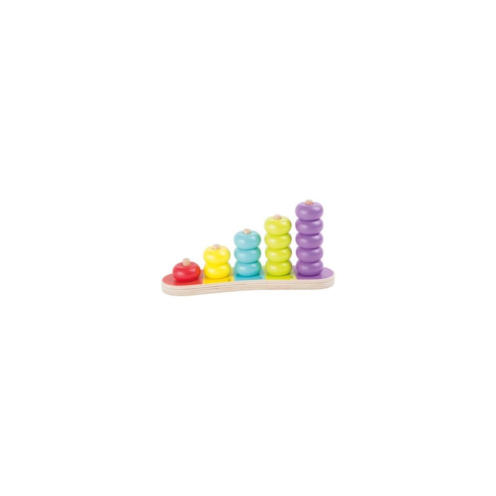 Small Foot Company - Planche de calcul « Disques multicolores » - Casse-tête