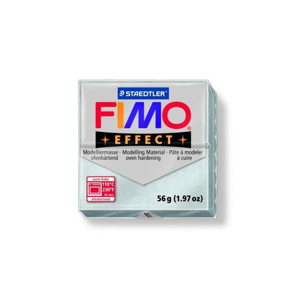 Ferry - FIMO Boîte 6 Pieces Fimo Soft Argent N°81 - Modelage