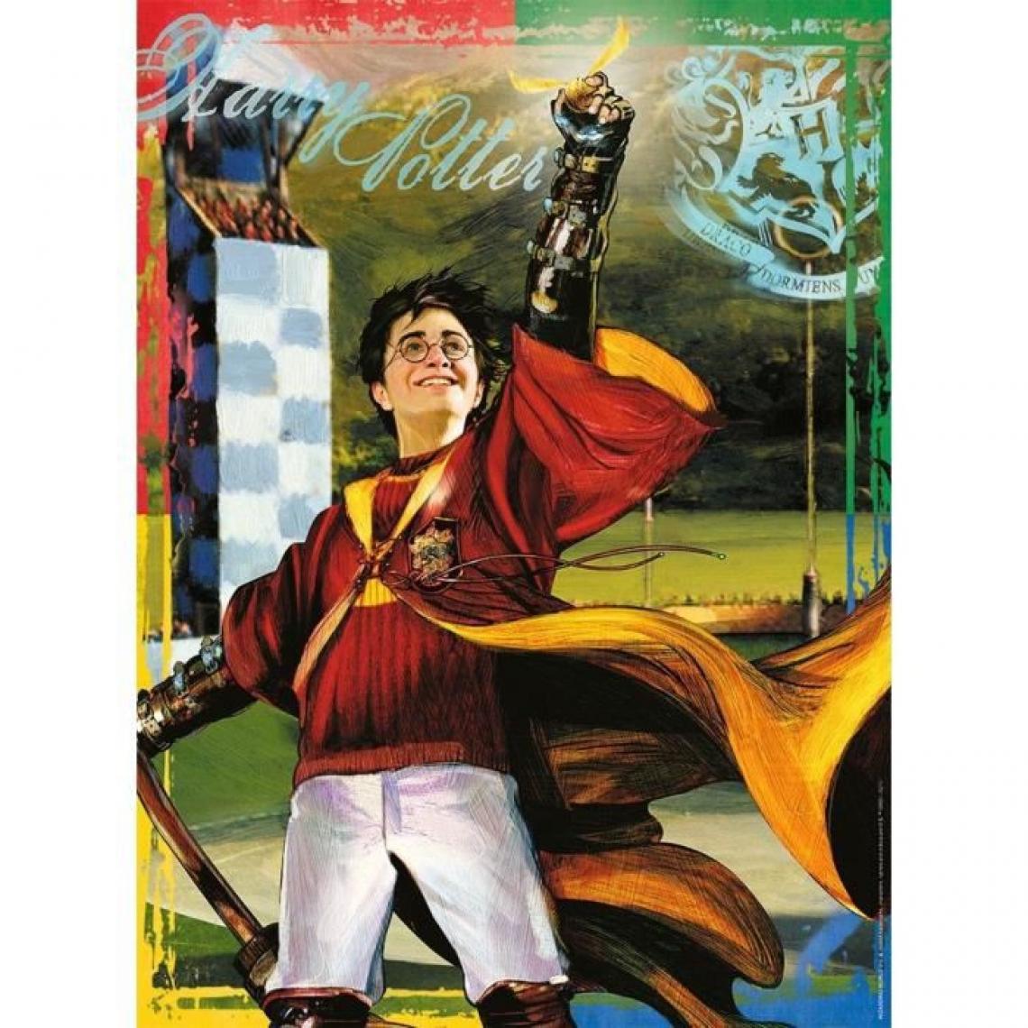 Nathan - Puzzle 250 p - La passion du Quidditch / Harry Potter - Animaux