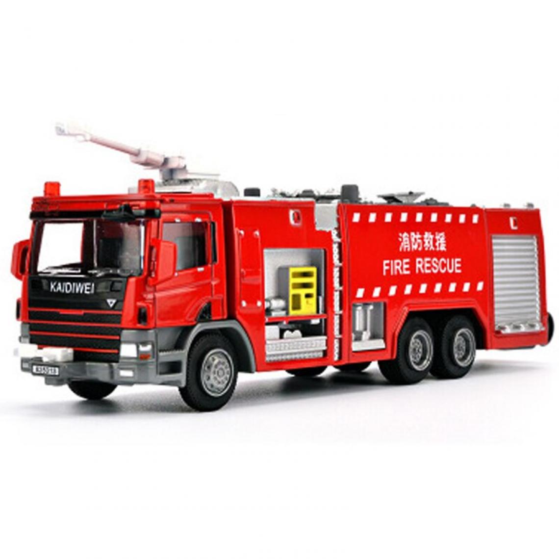 Universal - Voiture de jouet, modèle de jouet, pelle, cadeau d'anniversaire, camion de pompiers.(Rouge) - Voitures