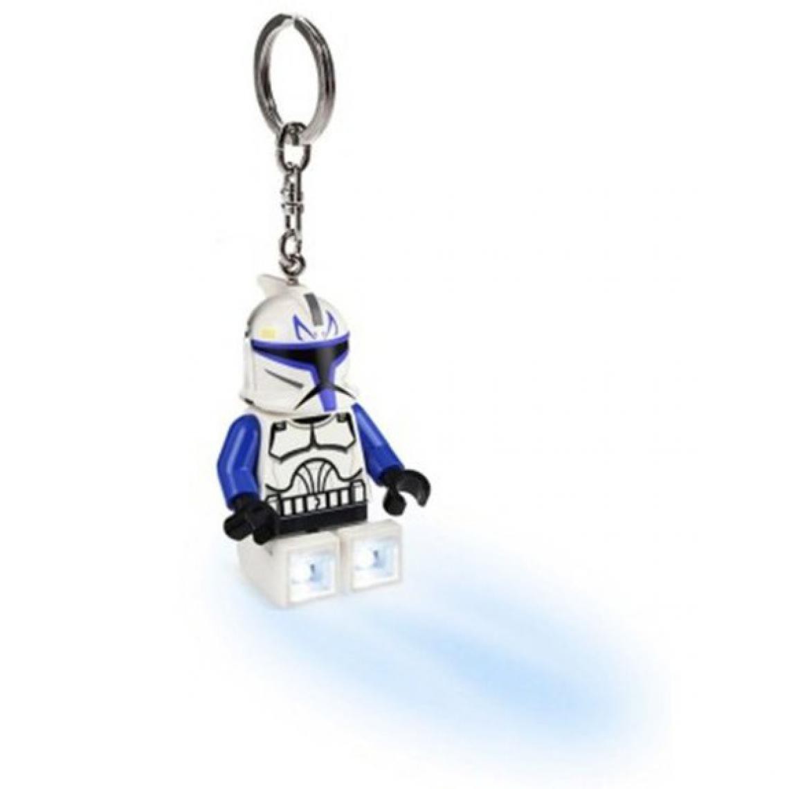 Ludendo - Porte-clés LED Figurine Lego Star Wars : Captain Rex - Maquillage et coiffure