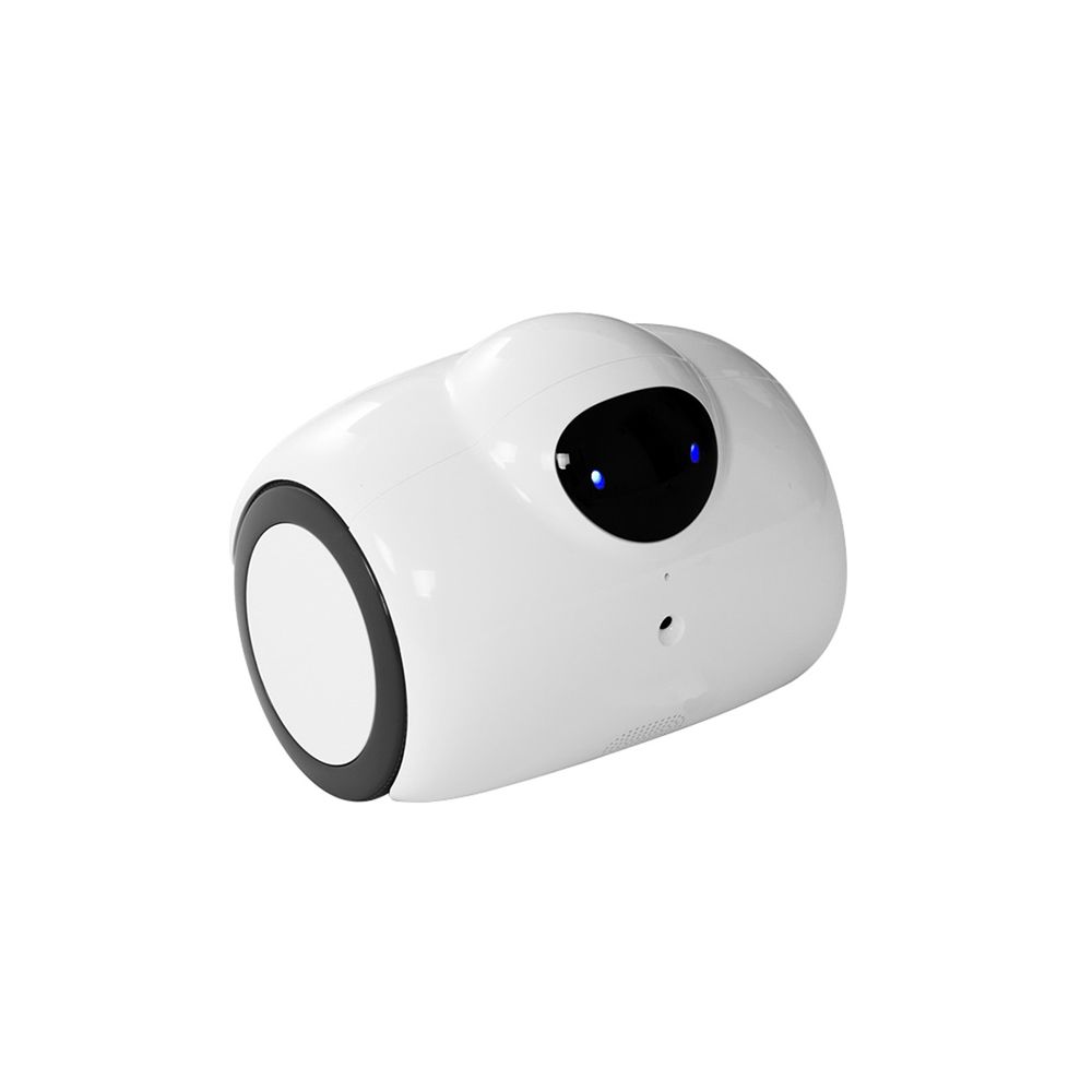 Yonis - Mini Robot Android iOS Wifi Camera IP HD 720p 4400 mAh Jouet Interactif Microphone Blanc - Voitures RC