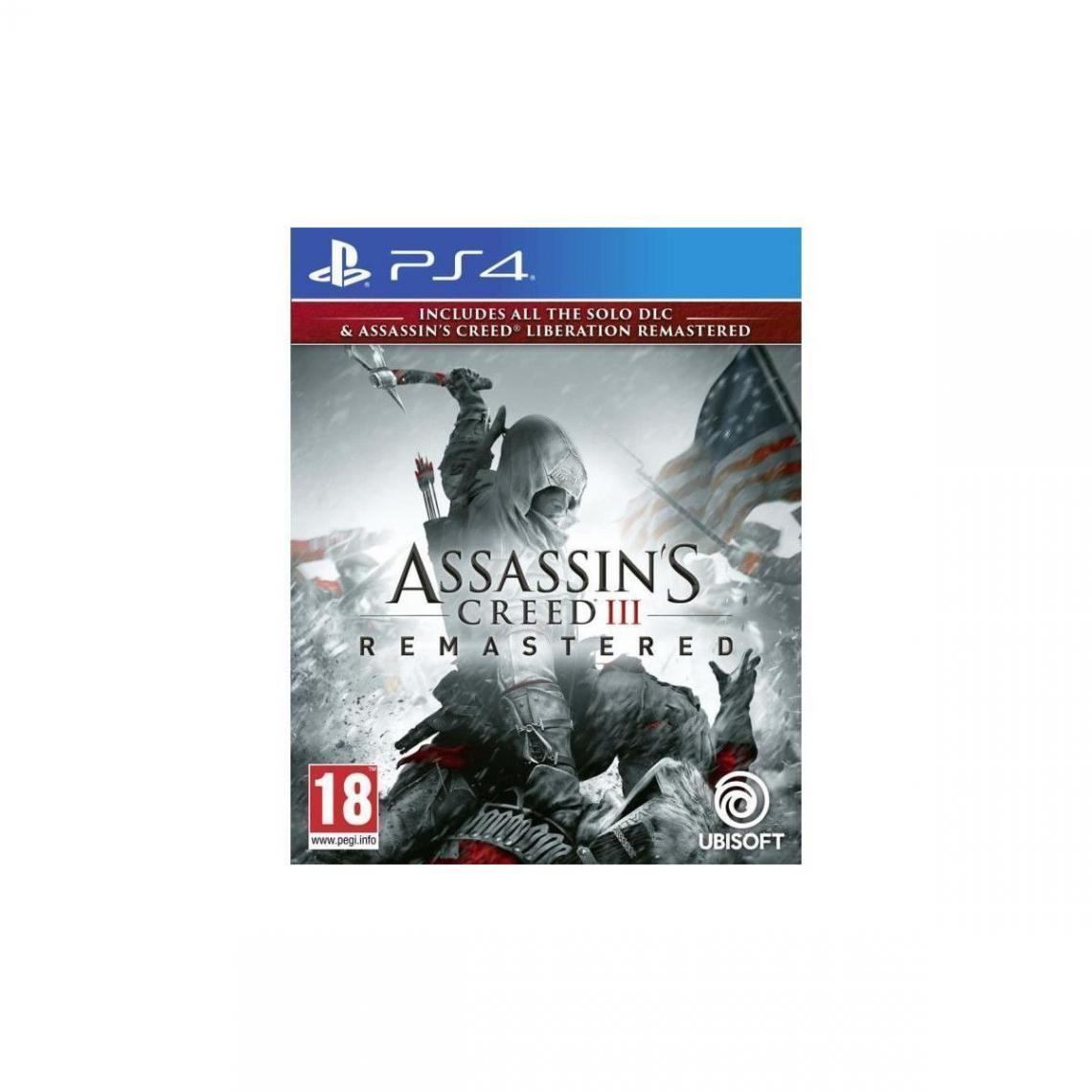 Ubisoft - Pack Assassin's Creed 3 + Assassin's Creed Liberation Remaster Jeux PS4 - Mangas