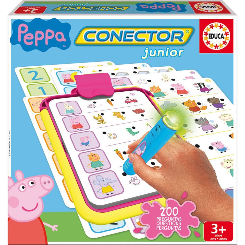 Educa - Jeu éducatif Conector : Peppa Pig - Jeux éducatifs