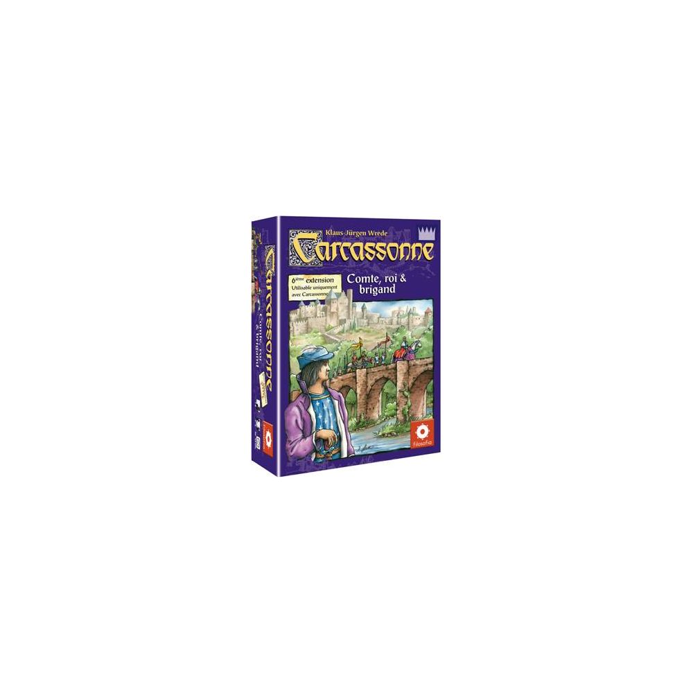 Filosofia - Jeux de société - Carcassonne Extension 6 : Comte, Roi et Brigand - Jeux de stratégie