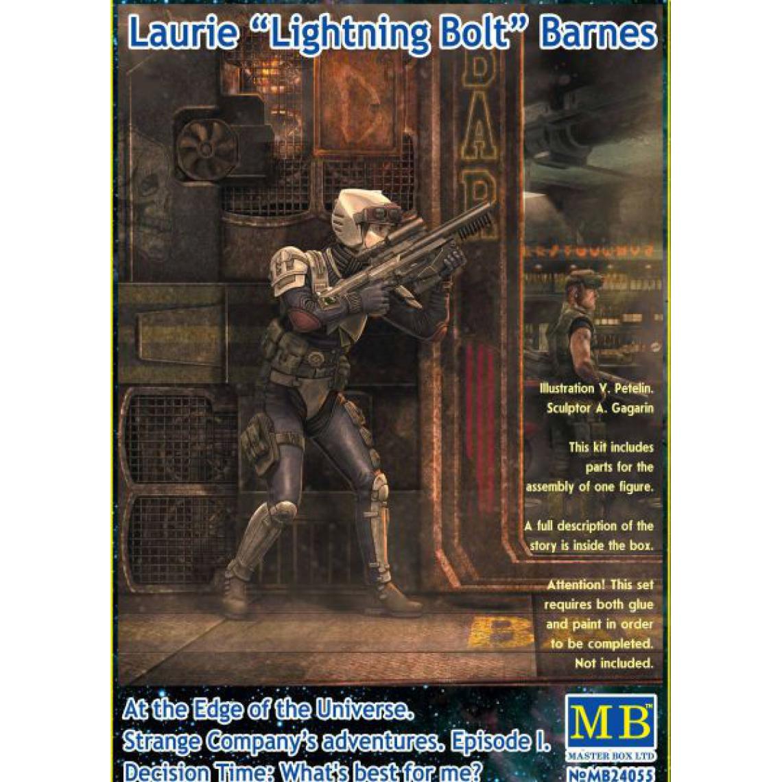 Master Box - Laurie Lightning Bolt Barnes - 1:24e - Master Box Ltd. - Accessoires et pièces