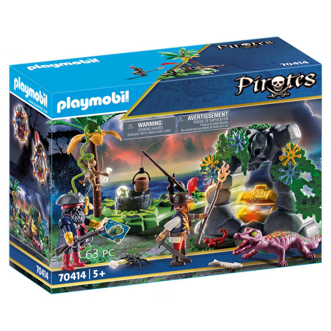 Playmobil - 70414 Playmobil Repaire du trésor des pirates - Playmobil