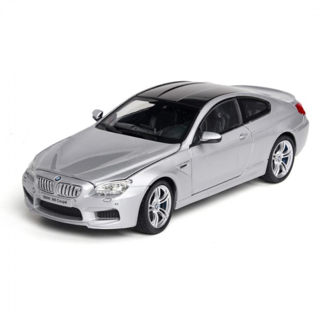 Universal - 1: 24 BMW M6 Modèle de voiture en alliage Modèle de moulage sous pression Voiture jouet Jouet pour enfants Anniversaire Cadeau de Noël Livraison gratuite | Voiture jouet moulée sous pression (argent) - Voitures